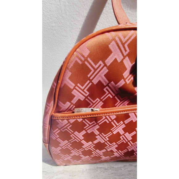 Tumi Pink and Brown Shoulder Bag - Picture 12 of 13